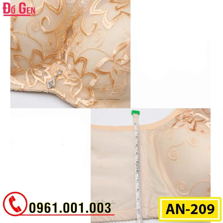 Áo Ngực Nâng Ngực Bản To Cao Cấp AN-209