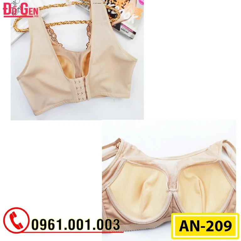 Áo Ngực Nâng Ngực Bản To Cao Cấp AN-209