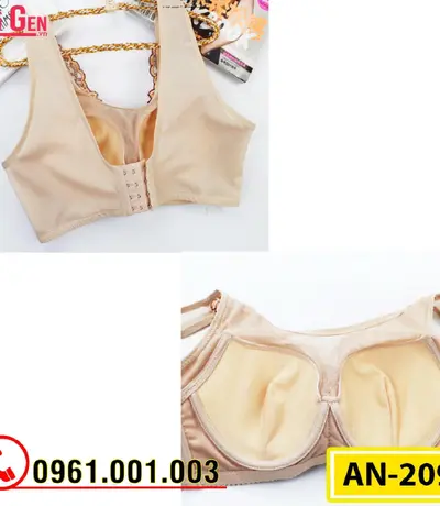 Áo Ngực Nâng Ngực Bản To Cao Cấp AN-209