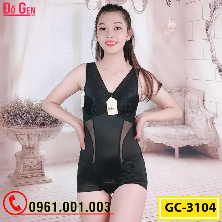 Đồ Lót Gen Định Hình Liền Thân Cao Cấp Thu Nhỏ Eo (Cod: GC-3104)