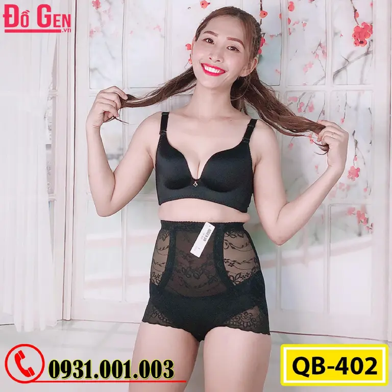Quần Lót Gen Định Hình - Gen Nịt Bụng Dành Cho Người Thừa Mỡ Bụng (Cod: QB-402)