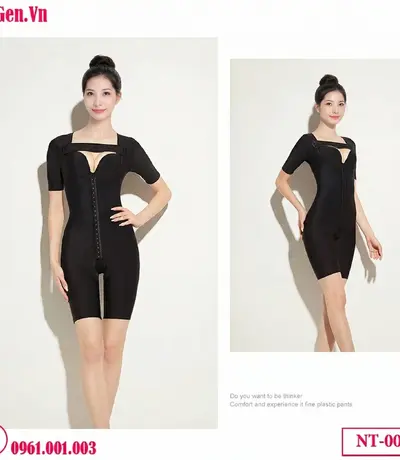 Quần gen nịt đùi bụng kết hợp áo gen tay giúp định hình toàn diện