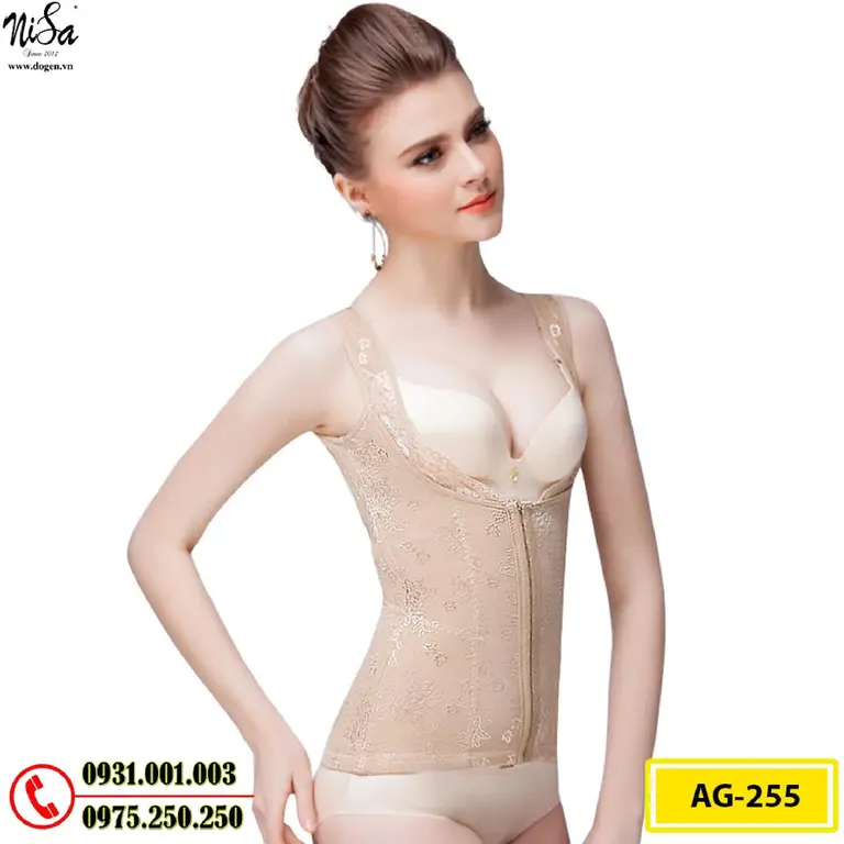 Áo Lót Định Hình - Áo Gen Định Hình Thu Nhỏ Vòng Eo (Cod: AG-255)