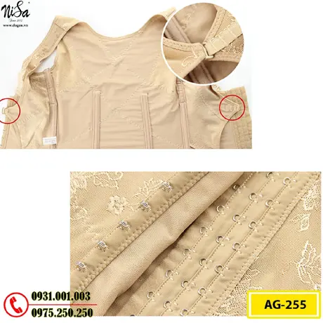 Áo Lót Định Hình - Áo Gen Định Hình Thu Nhỏ Vòng Eo (Cod: AG-255)