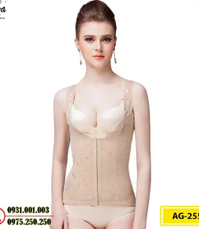 Áo Lót Định Hình - Áo Gen Định Hình Thu Nhỏ Vòng Eo (Cod: AG-255)