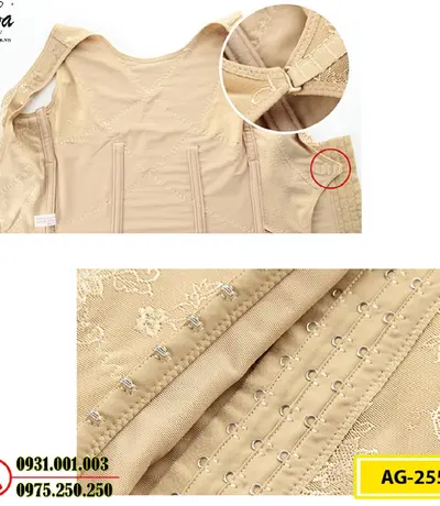 Áo Lót Định Hình - Áo Gen Định Hình Thu Nhỏ Vòng Eo (Cod: AG-255)