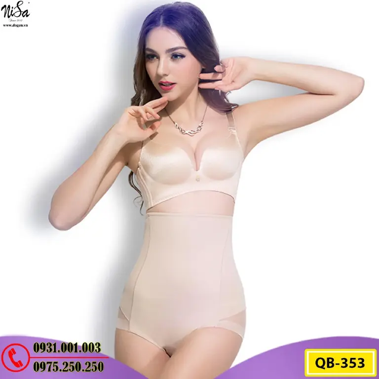 Quần Gen Định Hình - Quần Lót Gen Định Hình Nâng Mông Thu Nhỏ Eo (Cod: QB-353)