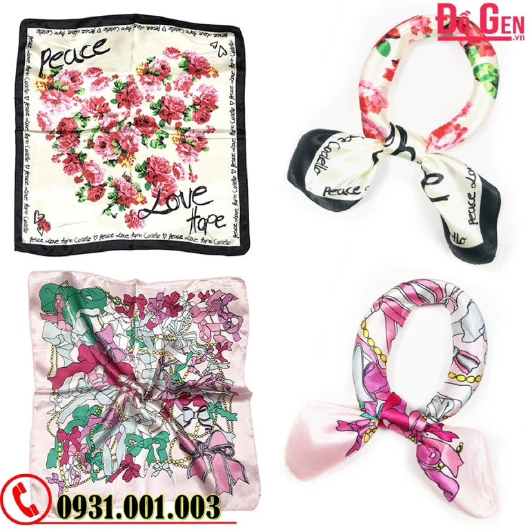 Khăn Turban Phụ Kiện - Băng Đô Vải Cài Tóc - Khăn Choàng Cổ (Nhiều Mẫu)