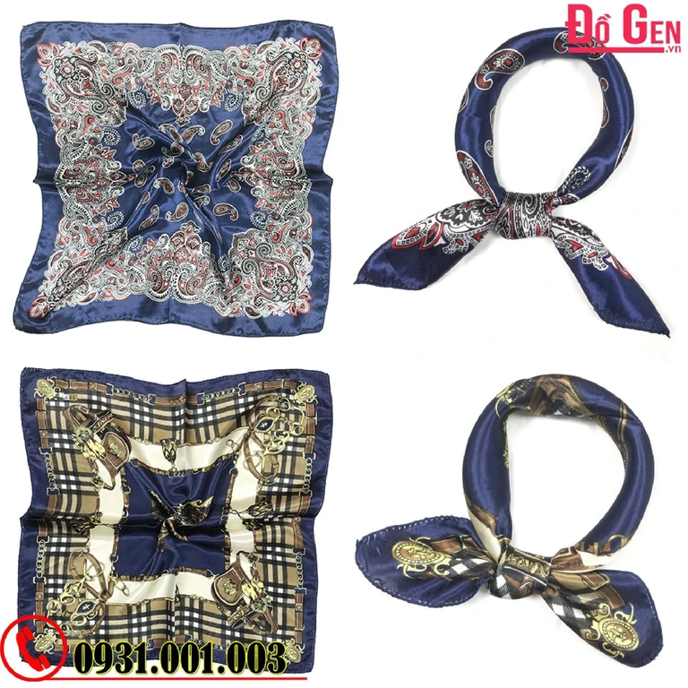 Khăn Turban Phụ Kiện - Băng Đô Vải Cài Tóc - Khăn Choàng Cổ (Nhiều Mẫu)