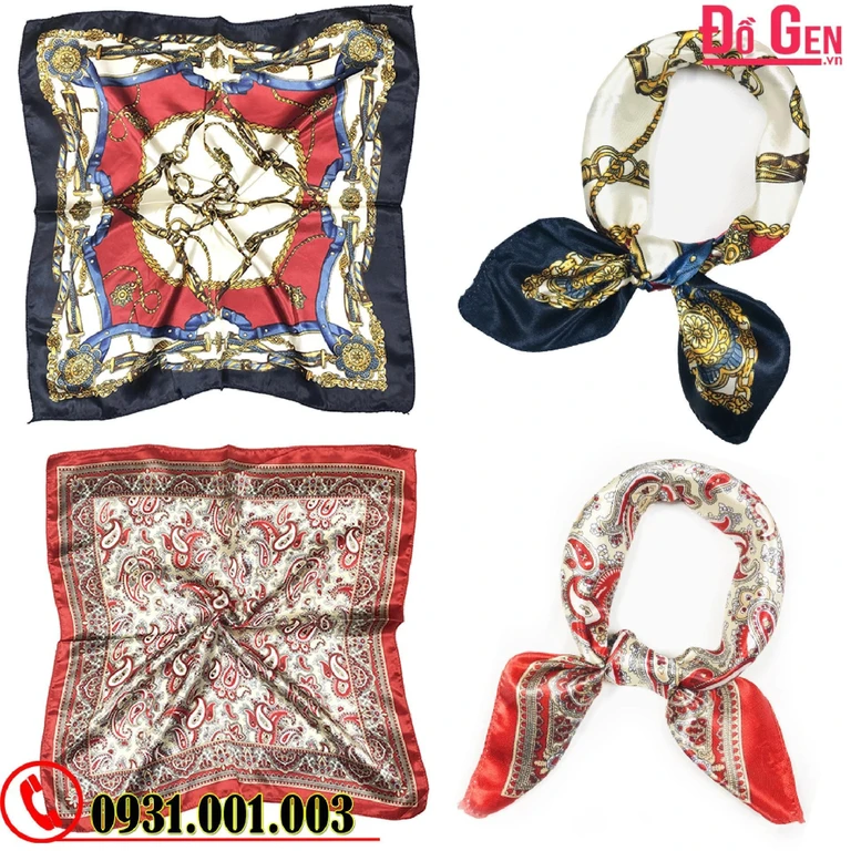 Khăn Turban Phụ Kiện - Băng Đô Vải Cài Tóc - Khăn Choàng Cổ (Nhiều Mẫu)