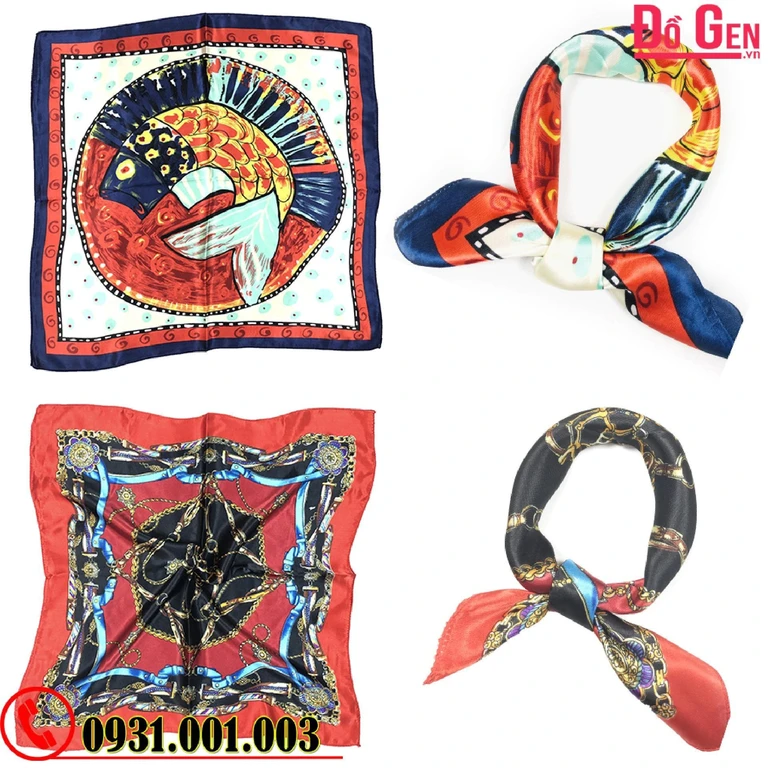 Khăn Turban Phụ Kiện - Băng Đô Vải Cài Tóc - Khăn Choàng Cổ (Nhiều Mẫu)