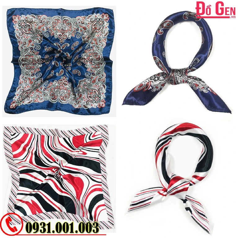 Khăn Turban Phụ Kiện - Băng Đô Vải Cài Tóc - Khăn Choàng Cổ (Nhiều Mẫu)