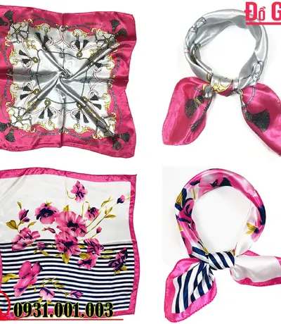 Khăn Turban Phụ Kiện - Băng Đô Vải Cài Tóc - Khăn Choàng Cổ (Nhiều Mẫu)