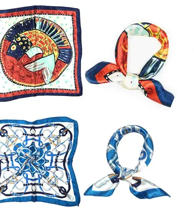 Khăn Turban Phụ Kiện - Băng Đô Vải Cài Tóc - Khăn Choàng Cổ (Nhiều Mẫu - Nhiều Màu)