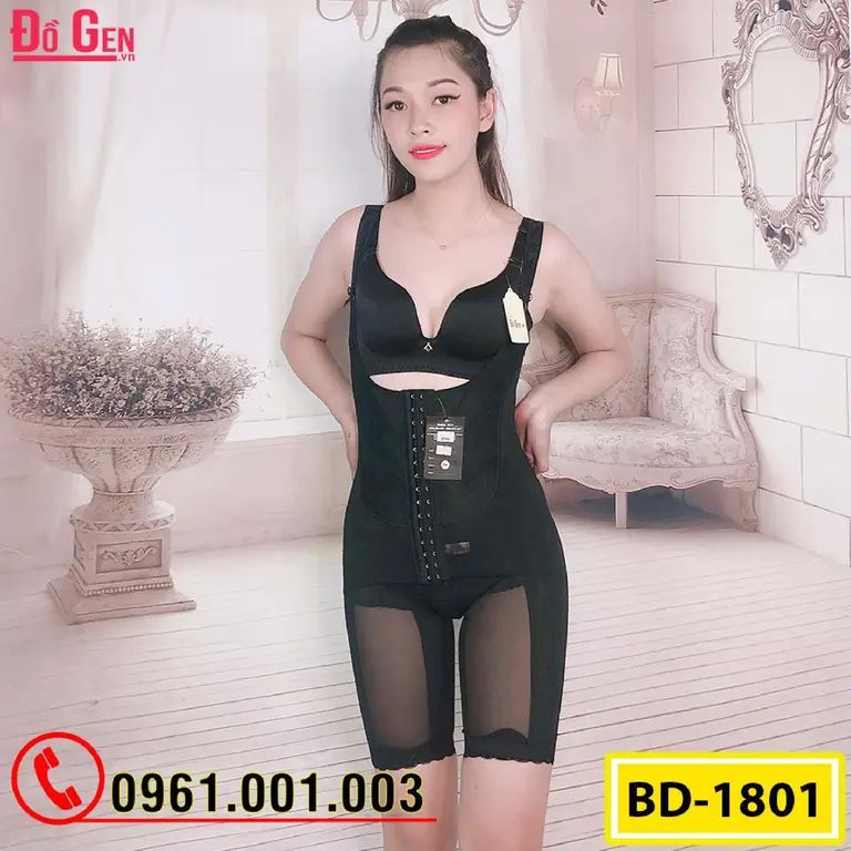 Đồ Lót Gen Định Hình Liền Thân Cao Cấp Thu Nhỏ Eo (Cod: BD-1801)