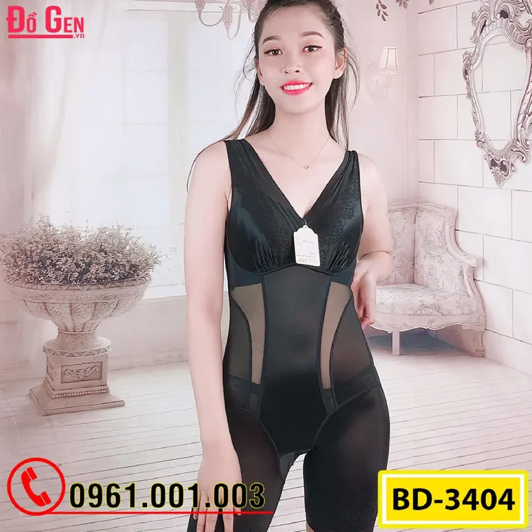 Đồ Gen Định Hình - Gen Nịt Bụng Liền Thân Cao Cấp (Cod: BD-3404)