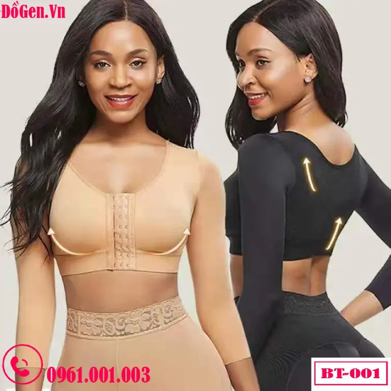 Gen Nịt Bắp Tay Vai Lưng Sau Hút Mỡ - Áo Định Hình Bắp Tay Sau Phẫu Thuật