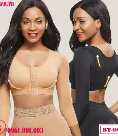 Gen Nịt Bắp Tay Vai Lưng Sau Hút Mỡ - Áo Định Hình Bắp Tay Sau Phẫu Thuật