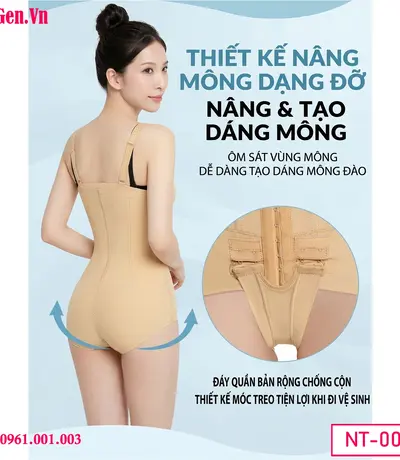 Gen nịt bụng tạo hình thành bụng - Thúc đẩy quá trình hồi phục và liền mô sẹo an toàn.