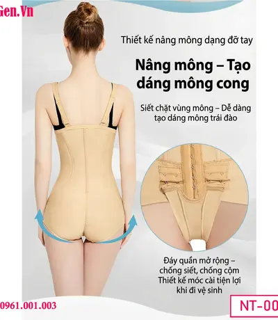 Medical grade compression bodysuit - Ổn định bề mặt da, giúp da đồng đều không bị lồi lõm
