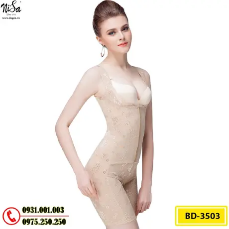 Đồ Lót Định Hình - Quần Áo Gen Định Hình Toàn Thân Nhỏ Eo Thon Bụng (Cod: BD-3503)