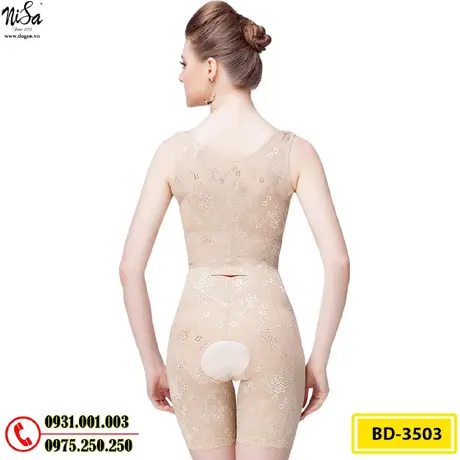 Đồ Lót Định Hình - Quần Áo Gen Định Hình Toàn Thân Nhỏ Eo Thon Bụng (Cod: BD-3503)