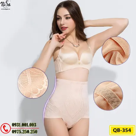 Quần Lót Gen Định Hình Cao Cấp Chống Cuộn Thu Gọn Vòng Eo (Cod: QD-354)