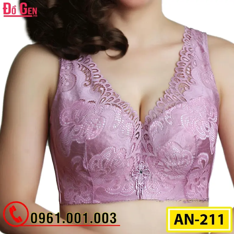 Áo Lót Ngực Bản To Không Đệm Cao Cấp Cod: AN-211