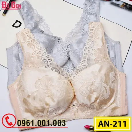 Áo Lót Ngực Bản To Không Đệm Cao Cấp Cod: AN-211