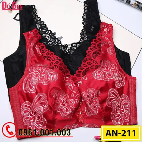 Áo Lót Ngực Bản To Không Đệm Cao Cấp Cod: AN-211