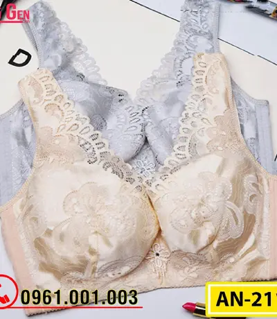 Áo Lót Ngực Bản To Không Đệm Cao Cấp Cod: AN-211