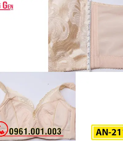 Áo Lót Ngực Bản To Không Đệm Cao Cấp Cod: AN-211