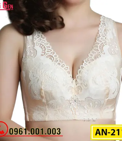 Áo Lót Ngực Bản To Không Đệm Cao Cấp Cod: AN-211