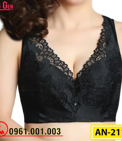 Áo Lót Ngực Bản To Không Đệm Cao Cấp Cod: AN-211