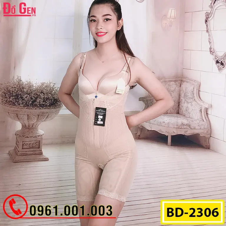 Bộ Đồ Lót Gen Định Hình - Gen Nịt Bụng Cao Cấp Thu Gọn Vòng Eo (Cod: BD-2306)