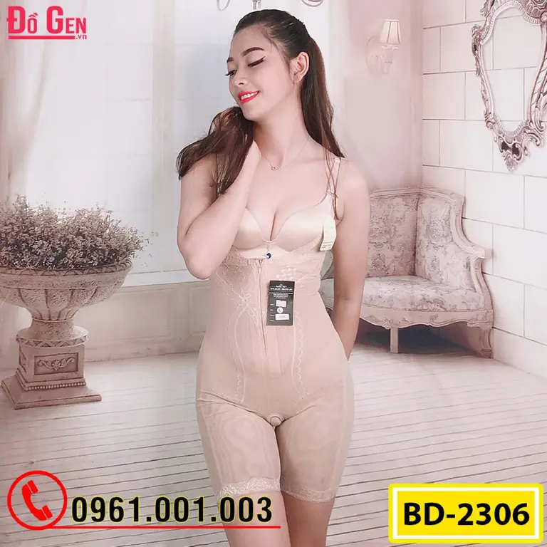 Bộ Đồ Lót Gen Định Hình - Gen Nịt Bụng Cao Cấp Thu Gọn Vòng Eo (Cod: BD-2306)