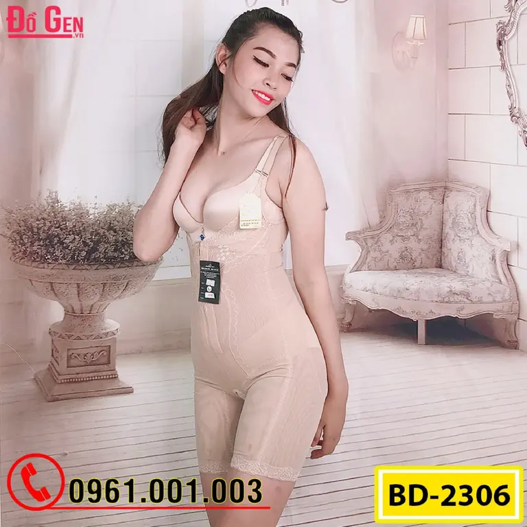 Bộ Đồ Lót Gen Định Hình - Gen Nịt Bụng Cao Cấp Thu Gọn Vòng Eo (Cod: BD-2306)