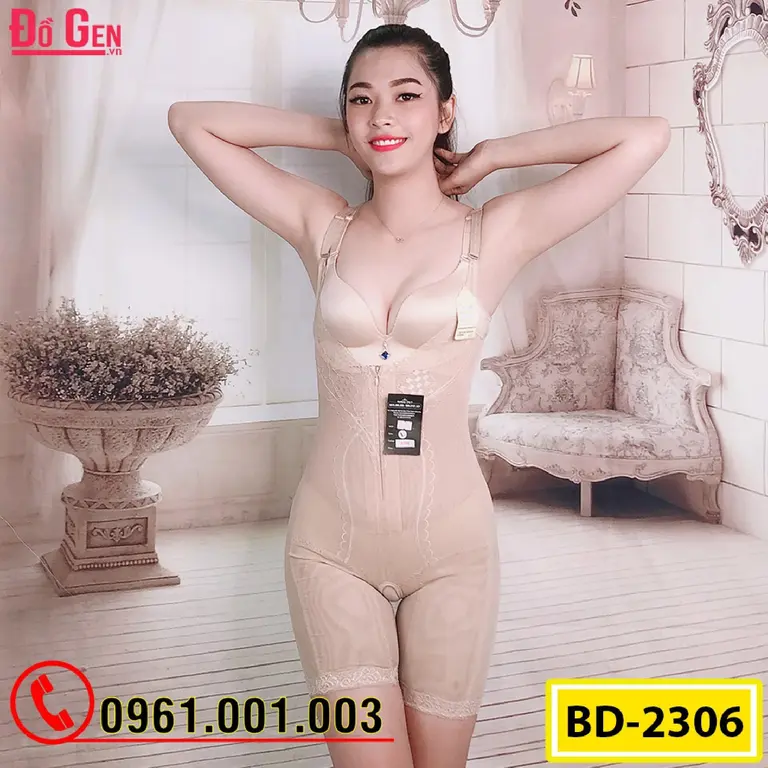 Bộ Đồ Lót Gen Định Hình - Gen Nịt Bụng Cao Cấp Thu Gọn Vòng Eo (Cod: BD-2306)