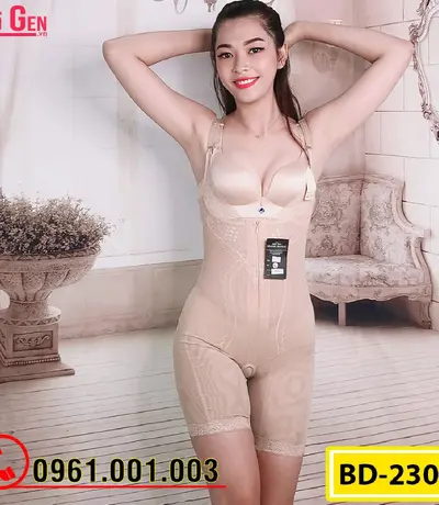 Bộ Đồ Lót Gen Định Hình - Gen Nịt Bụng Cao Cấp Thu Gọn Vòng Eo (Cod: BD-2306)