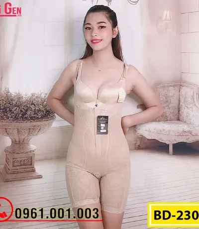 Bộ Đồ Lót Gen Định Hình - Gen Nịt Bụng Cao Cấp Thu Gọn Vòng Eo (Cod: BD-2306)