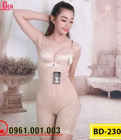 Bộ Đồ Lót Gen Định Hình - Gen Nịt Bụng Cao Cấp Thu Gọn Vòng Eo (Cod: BD-2306)
