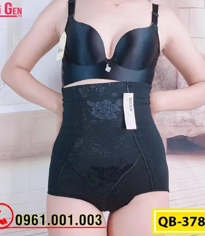 Quần Lót Gen Nịt Bụng Chống Cuộn Định Hình Vòng Eo (Cod: QB-378)