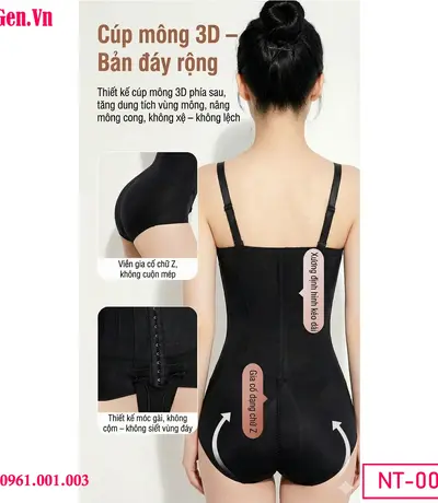 Đai ép định hình chuyên dụng hỗ trợ khách hàng sau hút mỡ mã NT-009