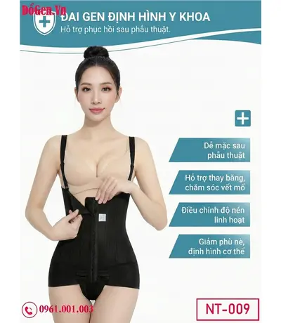 Gen định hình cơ thể thiết kế mở đáy tiện lợi cho người sử dụng