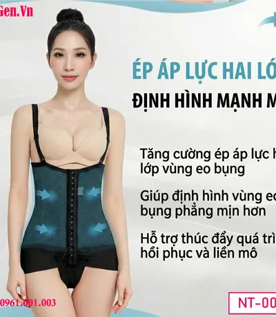 Quần gen hỗ trợ cố định vòng eo và lưng bụng hiệu quả