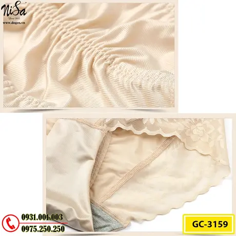 Đồ Lót Gen Định Hình Cao Cấp Nâng Mông, Thu Nhỏ Vòng Eo (Cod: GC-3159)