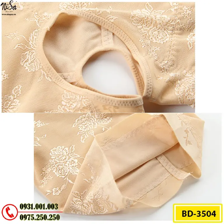 Bộ Đồ Gen Định Hình - Đồ Lót Định Hình Thu Gọn Vòng Eo (Cod: BD-3504)