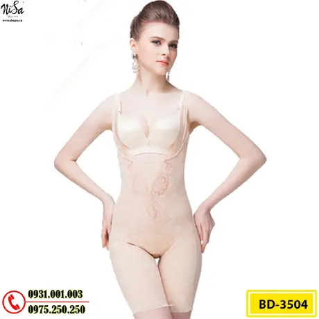 Bộ Đồ Gen Định Hình - Đồ Lót Định Hình Thu Gọn Vòng Eo (Cod: BD-3504)