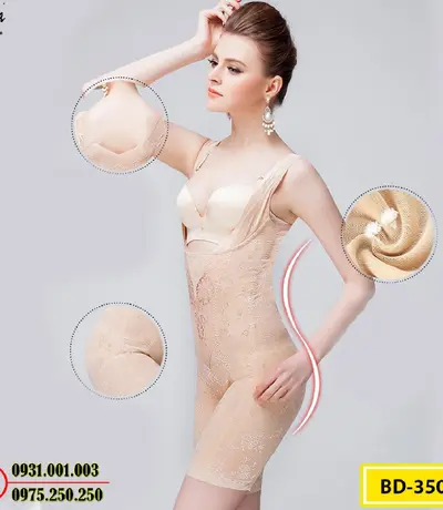 Bộ Đồ Gen Định Hình - Đồ Lót Định Hình Thu Gọn Vòng Eo (Cod: BD-3504)