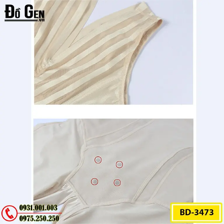 Bộ Đồ Gen Định Hình - Đồ Lót Định Hình Cao Cấp Thu Gọn Vòng Eo (Cod: BD-3473)